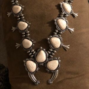 Squash Blossom with earrings...NWT